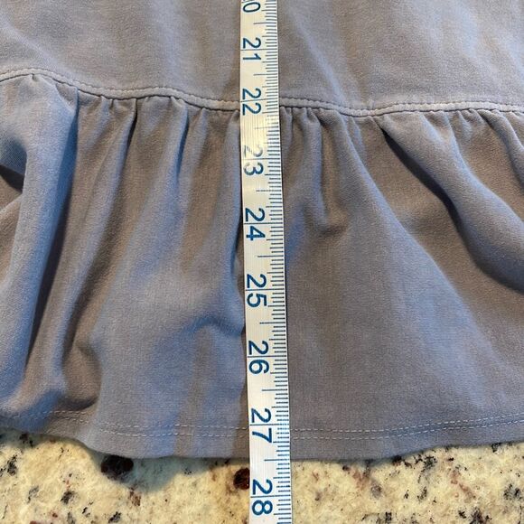 Jade By Jane Womens Tie Dye Hoodie Ruffle Dolman Sleeve Shirt‎ Blue Size Large - Picture 8 of 8